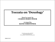 Toccata on 'Doxology' Organ sheet music cover Thumbnail